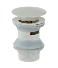 Bundventil pop-up Ø66 × 80 mm hvid